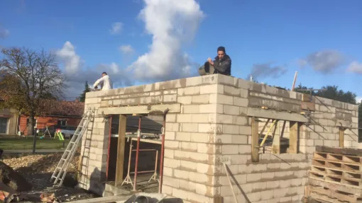 Artisan maçon pour la construction d'une maison individuelle à Montauban, Toulouse, RODRIGUEZ CONSTRUCTION
